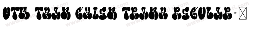 UTM Than Chien Tranh Regular字体转换
